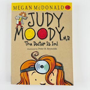 Judy Moody, The Doctor Is In! SIGNED book by Megan McDonald (Paperback)
